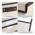 thumbnail image 5 of Caja de almacenamiento de ropa plegable de 2 piezas con tapa ER, 5 of 5