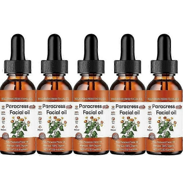 suitable for Raw Paracress Facial Oil, 100% Pure Organic Paracress Facial Oil, Paracress Anti-Wrinkle Serum, Smooth Fine Lines And Wrinkles