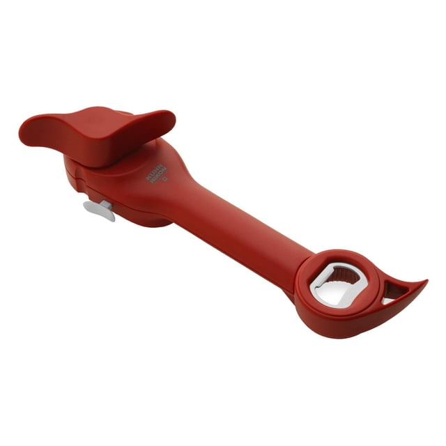 Abrebotellas Automático Kuhn Rikon Rojo de Seguridad