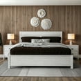 thumbnail image 5 of Camaflexi King Size Baja Bed Frame, Solid Wood, Rustic Shabby Finish, 5 of 8