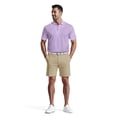 thumbnail image 2 of Ben Hogan Men's & Big Men's Performance Eco Mini Geo Jacquard Short Sleeve Polo Shirt, up to 5XL, 2 of 7