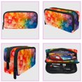 thumbnail image 3 of MUOOUM Pencil Case, Watercolor Colorful Bubbles Large Capacity Pencil Pouch Stationery Pen Bag, 3 of 7