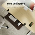 thumbnail image 4 of Fenge Keyboard Tray Under Desk, Pull Out Keyboard & Mouse Tray with C Clamp Mount, 4 of 8
