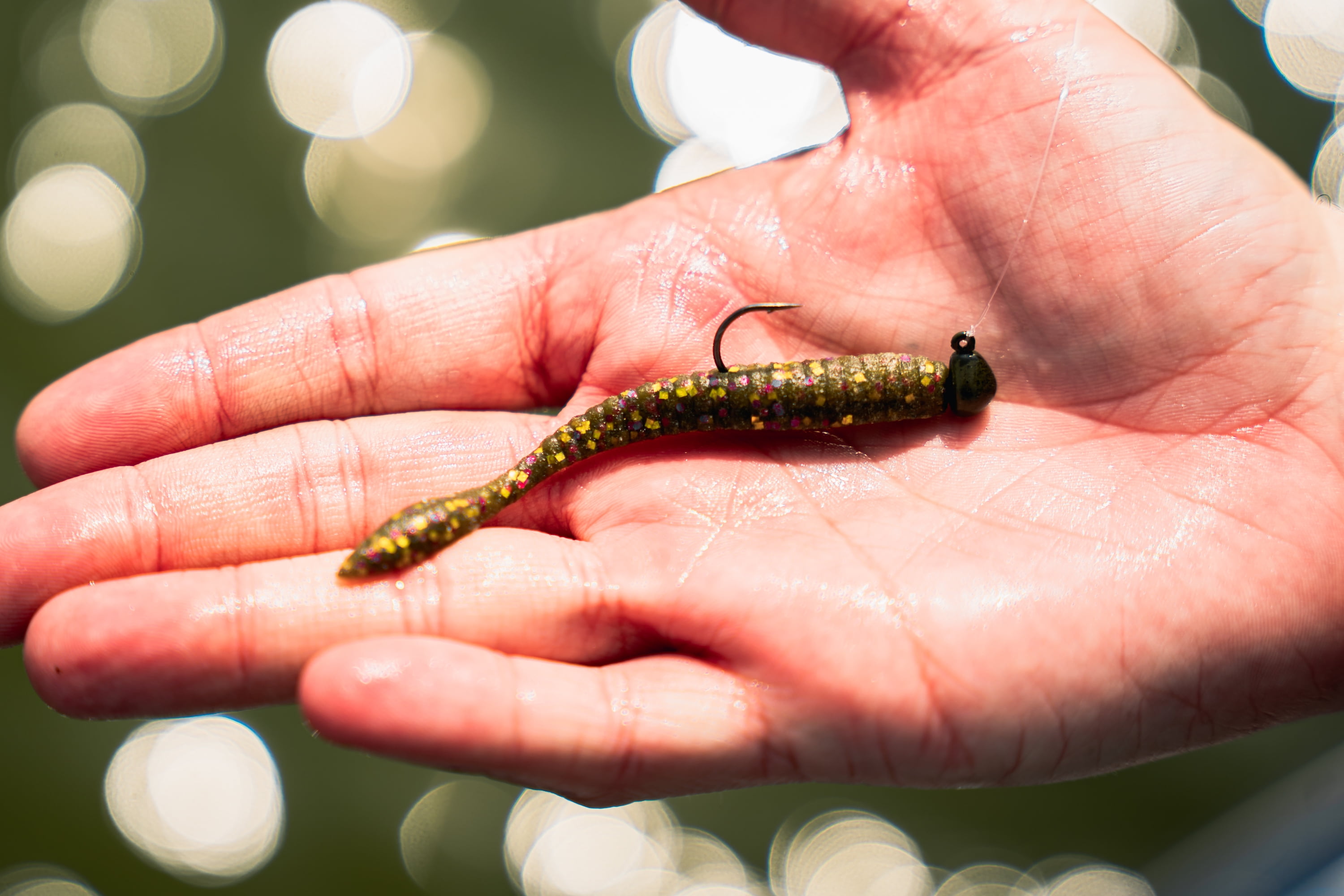 (2 pack) Berkley PowerBait® MaxScent Flat Worm Finesse Fishing Bait, Smoke Black Purple, 3.6in | 9cm, Irresistible Scent & Flavor, Versatile Profile, Ideal for Drop Shot Presentation