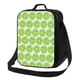 thumbnail image 1 of Disketp Green Lemon Slices Bolsa Térmica Estampada para Almuerzo, Lonchera para Hombres y Mujeres Adultos, 1 of 7