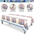 thumbnail image 5 of Hockey Theme Party Supplies - 122 Pcs Hockey Plates Napkins Tablecloth Set, for Kid's Hockey Fans Birthday Gameday - Serves 40, 5 of 7