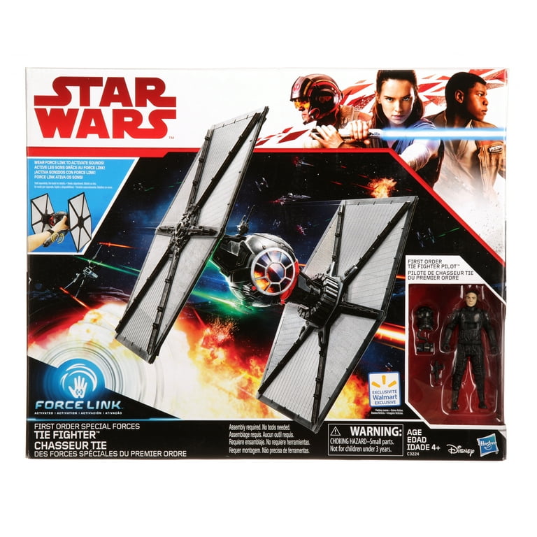 特撮 Star Wars First Order Special Forces TIE Fighter - Epic Battles with Action Figure Amazon.com: Star Wars First Order Special Forces TIE Fighter