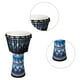 thumbnail image 2 of (Embalaje en PE) Pandereta Tela Tambor Africano Piel Oveja para Instrumento Pandereta Lijiang para Principiantes Jardín Infantes 8 Pulgadas (estándar 8 Flores Azules), 2 of 7