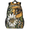 Bronze, variant on Vintage Paw Prints Backpack, Large Retro Puppy Footprint Travel Laptop Backpack Men Women Work Business Computer Casual Daypack Rucksack, 18 Inch