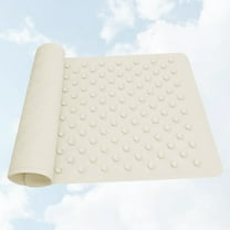 SHINYPASING Anti Skid Floor Mat Beige 1Pack 20.9x13.8in