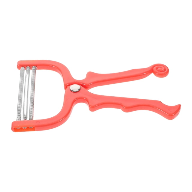 COMPUKAS 1Pack Spring Hair Remover for Women with Gentle on Skin in Red Plastic