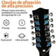 thumbnail image 5 of Jidyous Dreadnought Docerola 4/4 Guitarra Electroacústica 12 cuerdas con octavado, con Funda Acolcha, 5 of 9