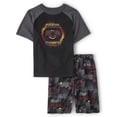 thumbnail image 1 of Conjunto de pijama The Children's Place de manga corta negro 10/12, 1 of 1