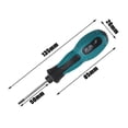 thumbnail image 7 of 1Pc T6-For T10 Torx Screwdriver Magnetic Anti-Slip Handle Hand Repaire Tools 5.3Inch T10 Smile Home, 7 of 7