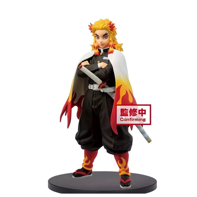 Figurilla Anime Demon Slayer Kochou Shinobu, Figurilla de acción Kimetsu No Yaiba Kamado Tanjirou Rengoku Kyoujurou, modelo poupée15 cm sin caja al por menor zhangyuxiang unisex