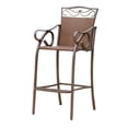 thumbnail image 1 of Pemberly Row Tabouret de Bar de Patio Brun (Ensemble de 2), 1 of 2