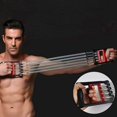 thumbnail image 2 of Chest Expander Dual Purpose 5 Springs Arm Exercise Equipment for Men Upper Body Exercise Biceps Workout, 2 of 5