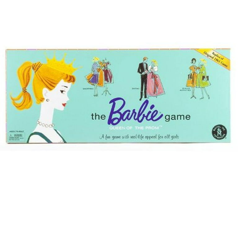 the Barbie game Queen of the prom ボードゲーム The Barbie Game - Queen of The Prom - Walmart.com