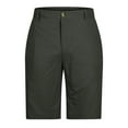 thumbnail image 6 of Teissuly Men's Summer Pocket Cotton Hemp Beach Breathable Sports Shorts Pants, 6 of 6