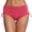 Pink, variant on Women's Swimming Trunks High Waisted Summer Beach Printed Drawstring Tie Bikini Bottoms Hawaiian Stretchy Comfy Swimwear