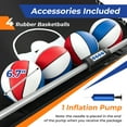 thumbnail image 5 of Costway Dual Shot Basketball Arcade Game with 8 Game Modes Electronic Scoring Blue, 5 of 10
