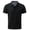Black, variant on Breeze Capri Polo Shirt for Men Beer Belly Stiff Collar Waffle Shirts for Golf Business Casual 2026 Summer Quick Dry