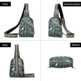 thumbnail image 7 of FORMRS Womens Crossbody Sling Bag Travel Daypack Shoulder Chest Backpack, Floral Forest Scene, 7 of 7