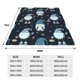thumbnail image 3 of Balery Gnome and Snowflakes Manta de Felpa Suave y Acogedora – Cobija de Franela Aterciopelada para Cama, Lavable y Cálida para Sofá, Mascotas, Transpirable-60"x50", 3 of 7