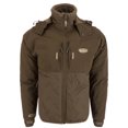 thumbnail image 2 of Drake Waterfowl Men's LST Guardian Flex Double Down Eqwader Hooded Full Zip Jacket, 2 of 8