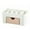 Z101-Pink, variant on Rovga Storage Bins4 Compartment Storage Box Cosmetic Underwear Desk Bar Organizer Office Caddy Pink