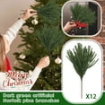 thumbnail image 2 of Artificial Simulation Green Plants Christmas Norkford Needles Christmas Fake Plants Decoration Leaf Tree Cuttings, 2 of 5