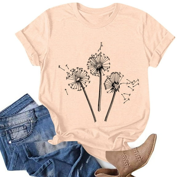 Fesfesfes Womens Fashion Tops Fashion Women Summer Half Sleeve Pullover Solid Color Casual Blouse Tops Short Sleeve Workout Shirts for Women XS(US:2)