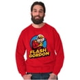 thumbnail image 5 of Flash Gordon Vintage Space Comic Hero Sweatshirt for Men or Women Brisco Brands M, 5 of 6