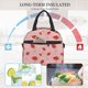 thumbnail image 4 of Disketp Cute Strawberry C Lonchera Térmica para Mujer y Hombre, Bolsa de Almuerzo Reutilizable e Impermeable para Trabajo, Viajes y Picnic, 4 of 7