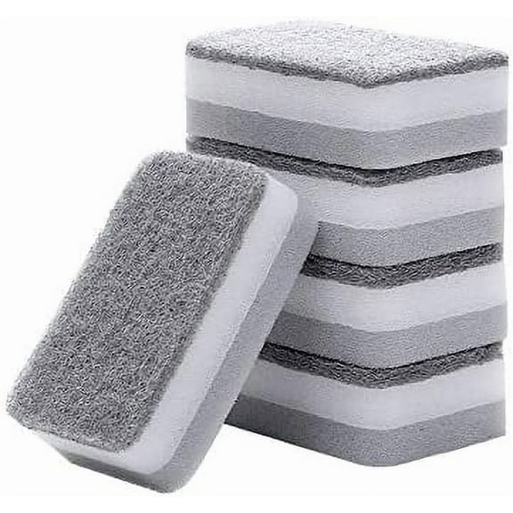 5-Pack of Double-Sided Cleaning Sponges for Dish Wash, Kitchenware and Wok0