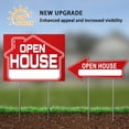 thumbnail image 2 of Open House Signs Kit (45 Pcs), 1 Pack Open House Flag, 9 Pack Open House Signs for Real Estate, Double Sided Directional Arrows S, 2 of 7