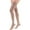 Beige, variant on duomed Advantage Soft Opaque 20-30 mmHg Thigh High Open Toe w/Top Band Compression Stockings, Beige, Small, Petite