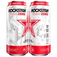 thumbnail image 3 of Rockstar Pure Zero Sugar Punched Fruit Punch Energy Drink, 16 oz Can ( 4 can ), 3 of 7
