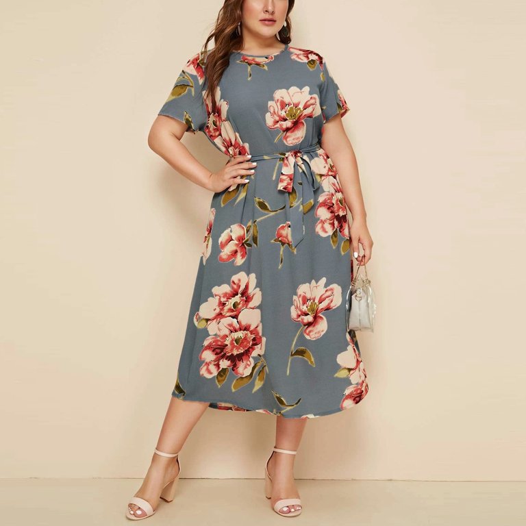 ZIZOCWA Dresses For Apple Shaped Women Womens Dresses Maxi ZIZOCWA Dresses For Apple Shaped Women Womens Dresses Maxi