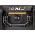 thumbnail image 5 of Pelican Vault V300 Hard Case, Camera, Pistol, Gear, Equipment, Heavy Duty Handles, Push Button Latches, Stainless Steel Lock Hasps, Black, 5 of 8