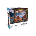 thumbnail image 2 of Buffalo Games - Darrell Bush - Lakeside Lodge Twilight - 1000 Piece Jigsaw Puzzle, 2 of 5