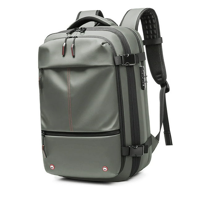 Mochila De Viaje Expandible, Mochila De Vacío Multiusos De 19 Pulgadas Para Viajes