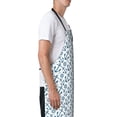 thumbnail image 3 of Lsque Nautical Theme Anchors Waterproof Apron Chef Aprons for Men Heavy Duty Chemical Work Apron Extra Long Grilling Aprons with Adjustable Bib Apron, 3 of 9