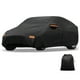 thumbnail image 1 of Funda de coche única Bargains de película de aluminio para exteriores, funda para todo clima, protección impermeable con cremallera en la puerta del conductor, negra para Kia K5, 1 of 7