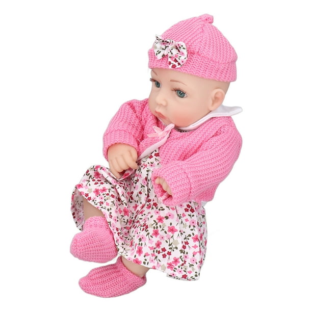 Muñeca De 11 Pulgadas De Longitud, Muñecas Para Niña Recién Nacida, Ojos Pintados A Mano Realistas, Boca Rosa, Muñeca Realista Para Niña