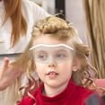 thumbnail image 3 of 30Pcs Haircut Supplies Transparent PVC Face Protectors for Hair Salon Use, 3 of 9