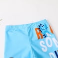 thumbnail image 5 of SYNPOS Kids Boys Dinosaur Shark Short Sleeve Rashguard Two Pieces Swimsuit Hat Set for 1-7T Swimwear, 5 of 5