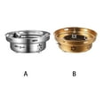 thumbnail image 2 of Baohd Hiking Traveling Backpacking Portable Cooker Heater Stainless Steel Windproof Hot Pot Pan Heating Stove Wild Cooking Cookware Gold, 2 of 7
