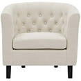 thumbnail image 5 of Modway Prospect Upholstered Fabric Armchair in Beige, 5 of 6