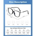 LYTiang Frequently Reading Glasses Women's Portable Fashion Blue Light